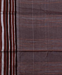 Beige Black Sambalpuri Handwoven Wide Border Vidarbha Tussar Silk Saree SFTSAR1520