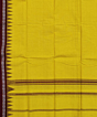 Sambalpuri Handwoven Cotton Gamcha | Yellow 