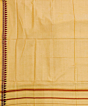 Yellow Sambalpuri Handwoven Ikat Cotton Dhoti Gamuchha SFSJOD1598