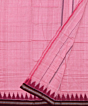 Pink Maroon Sambalpuri Handwoven Ikat Cotton Dhoti Gamuchha SFSJOD1599