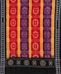 Multicolour Sambalpuri Handwoven Single Ikat Cotton Dupatta SFCDUP1730