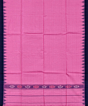 Pink Blue Sambalpuri Handwoven Cotton Gamuchha SFCGAM1754