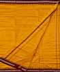 Yellow Maroon Sambalpuri Handwoven Silk Dhoti Gamuchha SFSJOD2066