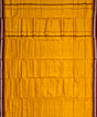 Yellow Maroon Sambalpuri Handwoven Silk Dhoti Gamuchha SFSJOD2066