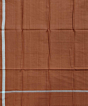Brown Sambalpuri Handwoven Cotton Lungi SFCLUN2104