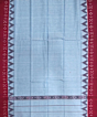 Skyblue Maroon Sambalpuri Handwoven Cotton Gamuchha SFCGAM2111