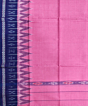 Pink Blue Sambalpuri Handwoven Cotton Gamuchha SFCGAM2113