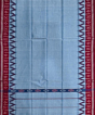 Skyblue Maroon Sambalpuri Handwoven Cotton Gamuchha SFCGAM2115
