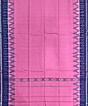 Pink Blue Sambalpuri Handwoven Cotton Gamuchha SFCGAM2117