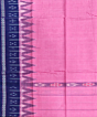 Pink Blue Sambalpuri Handwoven Cotton Gamuchha SFCGAM2117