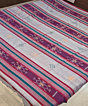 Gray Sambalpuri Handwoven Cotton Double Bed Sheet SMCBED2125