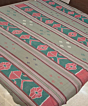 Olive Sambalpuri Handwoven Cotton Double Bed Sheet SMCBED2126