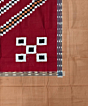 Multicolour Sambalpuri Handwoven Cotton Single Bed Sheet SMCBED2140