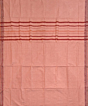 Orange Sambalpuri Handwoven Cotton Dhoti Gamuchha SFSJOD2143