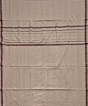Beige Sambalpuri Handwoven Cotton Dhoti Gamuchha SFSJOD2152