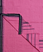 Pink Sambalpuri Handwoven Cotton Dhoti Gamuchha SFSJOD2157