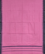 Pink Sambalpuri Handwoven Cotton Dhoti Gamuchha SFSJOD2157