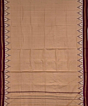 Brown Sambalpuri Handwoven Cotton Dhoti Gamuchha SFSJOD2158