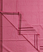 Pink Sambalpuri Handwoven Cotton Dhoti Gamuchha SFSJOD2162