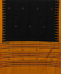 Black Mustard Sambalpuri Handwoven Single Ikat Cotton Dupatta SFCDUP2171
