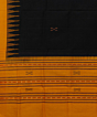 Black Mustard Sambalpuri Handwoven Single Ikat Cotton Dupatta SFCDUP2171