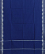 Blue Sambalpuri Handwoven Single Ikat Cotton Dupatta SFCDUP2186