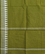 Olive Sambalpuri Handwoven Single Ikat Cotton Dupatta SFCDUP2187
