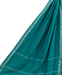 Green Sambalpuri Handwoven Single Ikat Cotton Dupatta SFCDUP2189