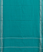Green Sambalpuri Handwoven Single Ikat Cotton Dupatta SFCDUP2189