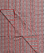 250cm Red Sambalpuri Handwoven Single Ikat Shirting Materials SFCSHI2280
