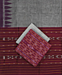 Purple Sambalpuri Handwoven Double Ikat Suit SFCSUT2309