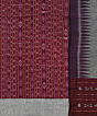 Purple Sambalpuri Handwoven Double Ikat Suit SFCSUT2309