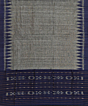 Blue Gray Sambalpuri Handwoven Double Ikat Suit SFCSUT2311