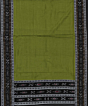 Black Green Sambalpuri Handwoven Double Ikat Suit SFCSUT2312