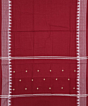 Beige Maroon Sambalpuri Handwoven Double Ikat Suit SFCSUT2320