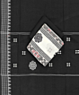 White Black Sambalpuri Handwoven Double Ikat Suit SFCSUT2322