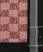 Pink Black Sambalpuri Handwoven Double Ikat Suit SFCSUT2324