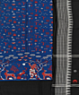 Blue Black Sambalpuri Handwoven Double Ikat Suit SFCSUT2326