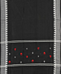 White Black Sambalpuri Handwoven Double Ikat Suit SFCSUT2327