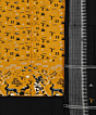 Yellow Black Sambalpuri Handwoven Double Ikat Suit SFCSUT2329