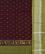 Maroon Green Sambalpuri Handwoven Double Ikat Suit SFCSUT2332