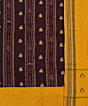 Maroon Yellow Sambalpuri Handwoven Double Ikat Suit SFCSUT2335