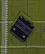 Blue Olive Sambalpuri Handwoven Double Ikat Suit SFCSUT2336