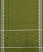 Blue Olive Sambalpuri Handwoven Double Ikat Suit SFCSUT2336
