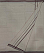 Beige Sambalpuri Handwoven Cotton Joda SFCJOD2366