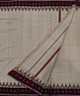 Brown Sambalpuri Handwoven Cotton Joda SFCJOD2369