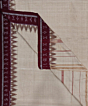 Beige Sambalpuri Handwoven Cotton Joda SFCJOD2372