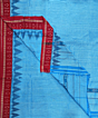 Blue Sambalpuri Handwoven Cotton Joda SFCJOD2373