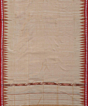 Beige Red Sambalpuri Handwoven Cotton Gamuchha SFCGAM2393