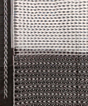 Offwhite Black Sambalpuri Handwoven Single Ikat Cotton Dupatta SFCDUP0062
